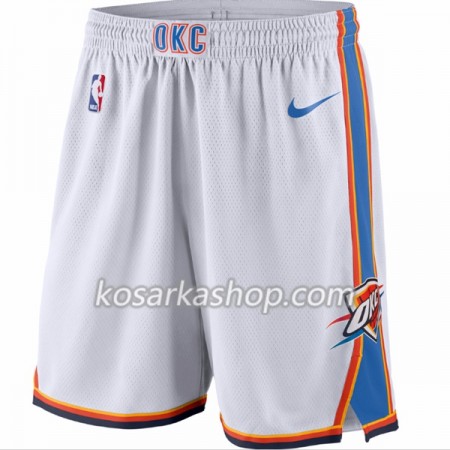 Oklahoma City Thunder Muška Nike Kratke hlače Bijela
